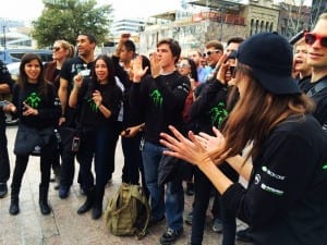 crowd