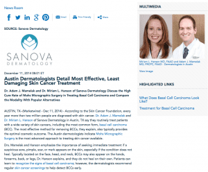 basal cell carcinoma, mohs micrographic surgery, signs of basal cell carcinoma, skin cancer screenings, BCC treatments, mohs surgery for BCC