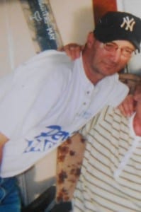 After mole had been scratched and my dad began to wear a band-aid.