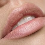 Beautiful natural lips